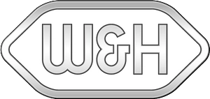 Logo de W&H, partenaire d'ELAN Dentaire